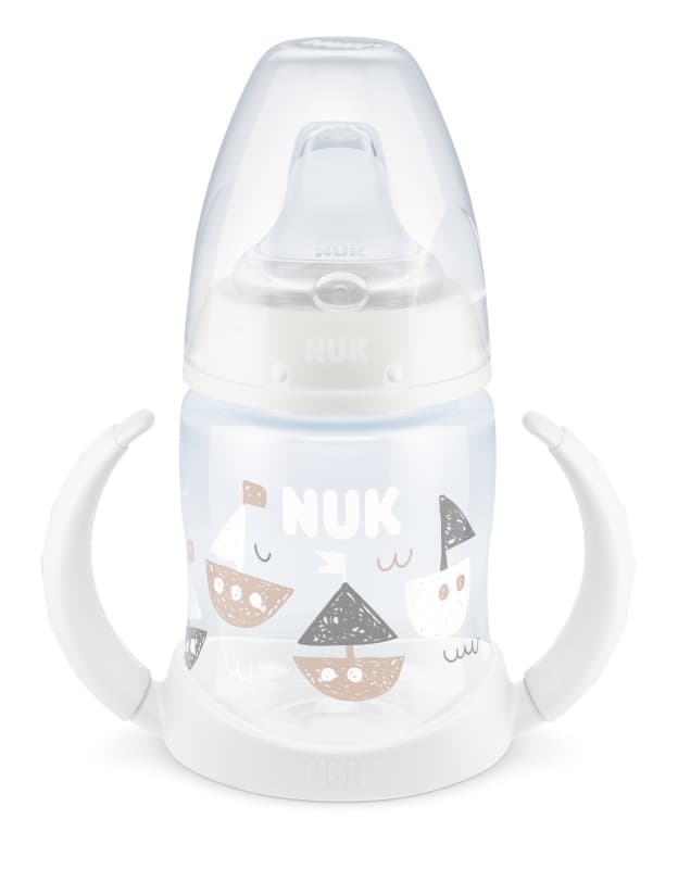 Tasse d'Apprentissage Fc+ Tc 150 Ml Embout Silicone Mixte, nuk blanc 150 ml per