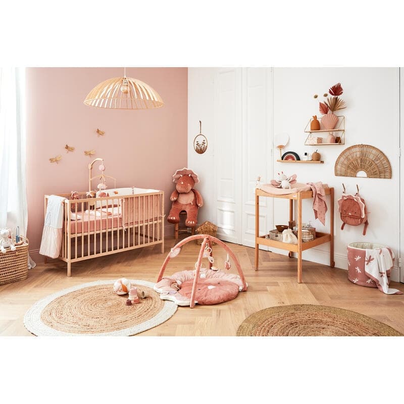 Popsie Dors Bien Velours Aop 3m, popsie noukies rose 3m permanent — vue 1 sur 2
