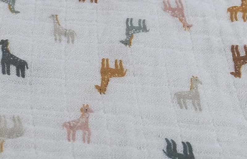 M&m21 Gigoteuse 50cm Girafes Mousseline Bio, mix_match multico p 2022- — vue 4 sur 4
