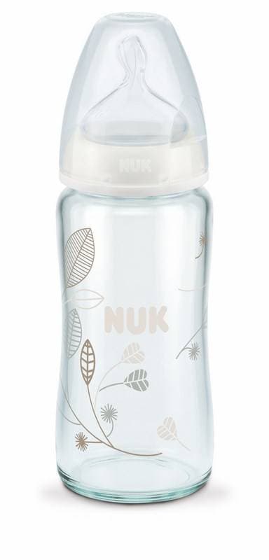 Biberon Fc+ 240ml Silicone 0-6m M Mixte Verre, nuk panaché/ multicolore 0-6 mois per — vue 2 sur 2