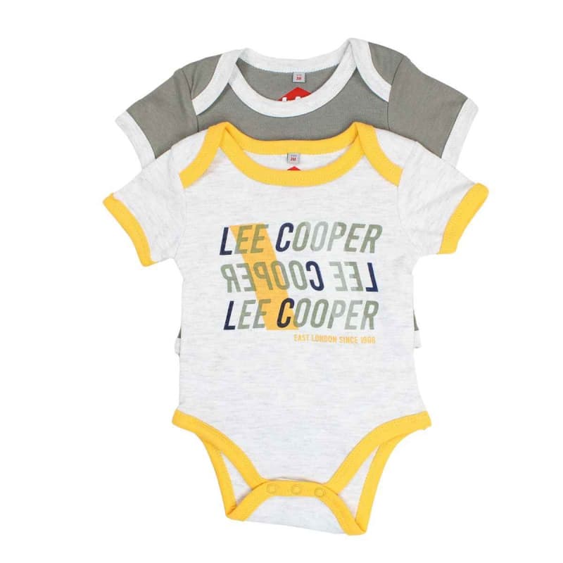 Lot de 2 Bodys Lee Cooper Boy — vue 2 sur 9