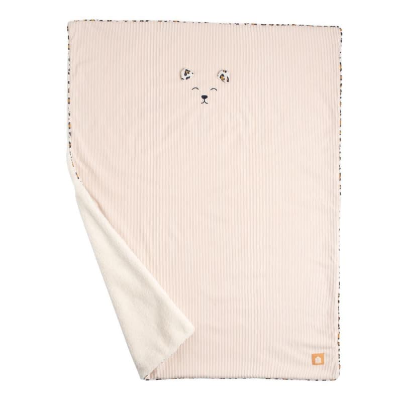 Couverture Velours, leopard sauthon baby deco 25/09 — vue 1 sur 5