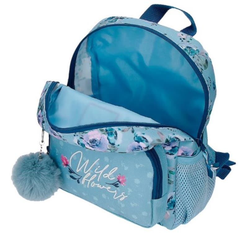 Sac À Dos 28 Cm. Fleurs — vue 4 sur 4