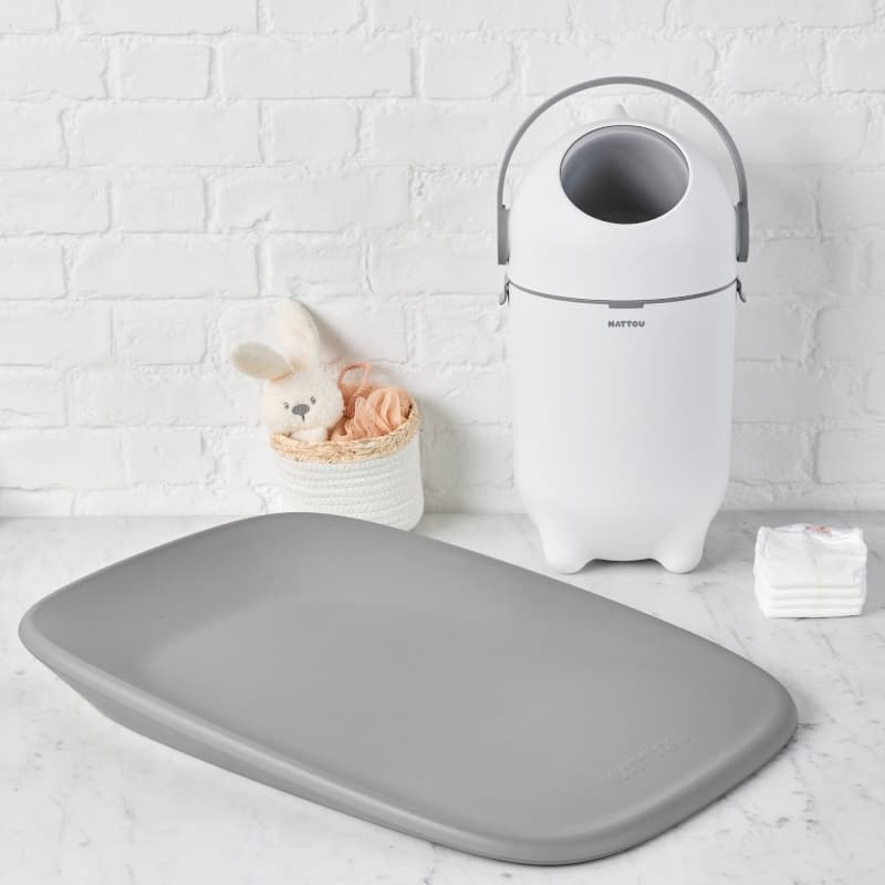 Dropy Poubelle a Couche, blanc dropy nattou e-24 — vue 4 sur 4