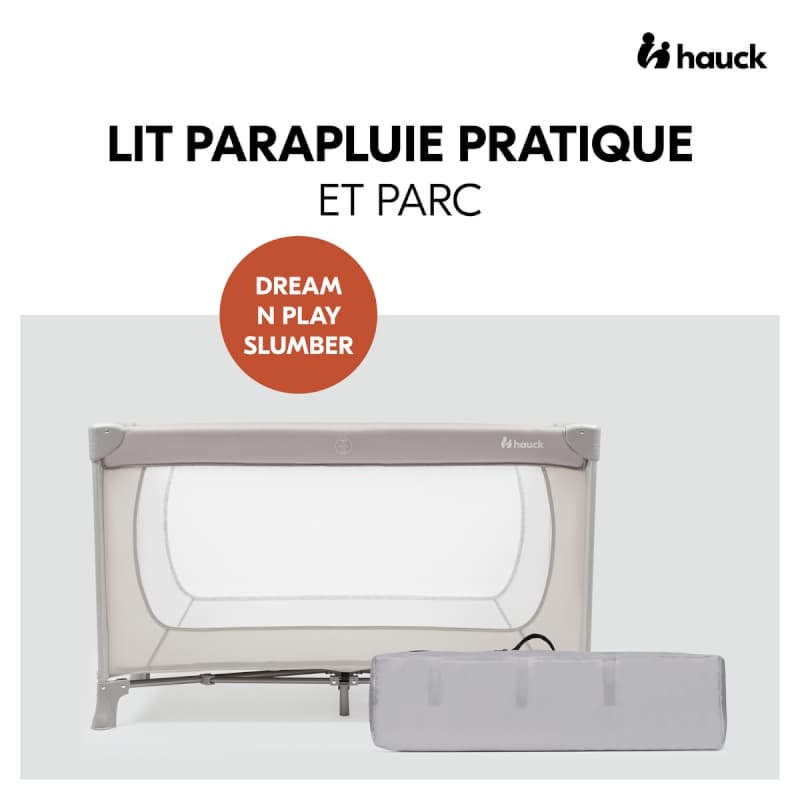 Lit de Voyage Dream N Play Slumber, beige 0-36m hauck 25/09 — vue 2 sur 6