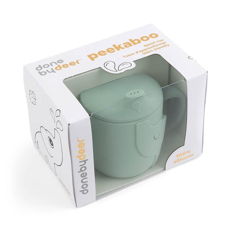Peekaboo Tasse Apprentissage Elphee, vert done by deer 2022-02 — vue 4 sur 5