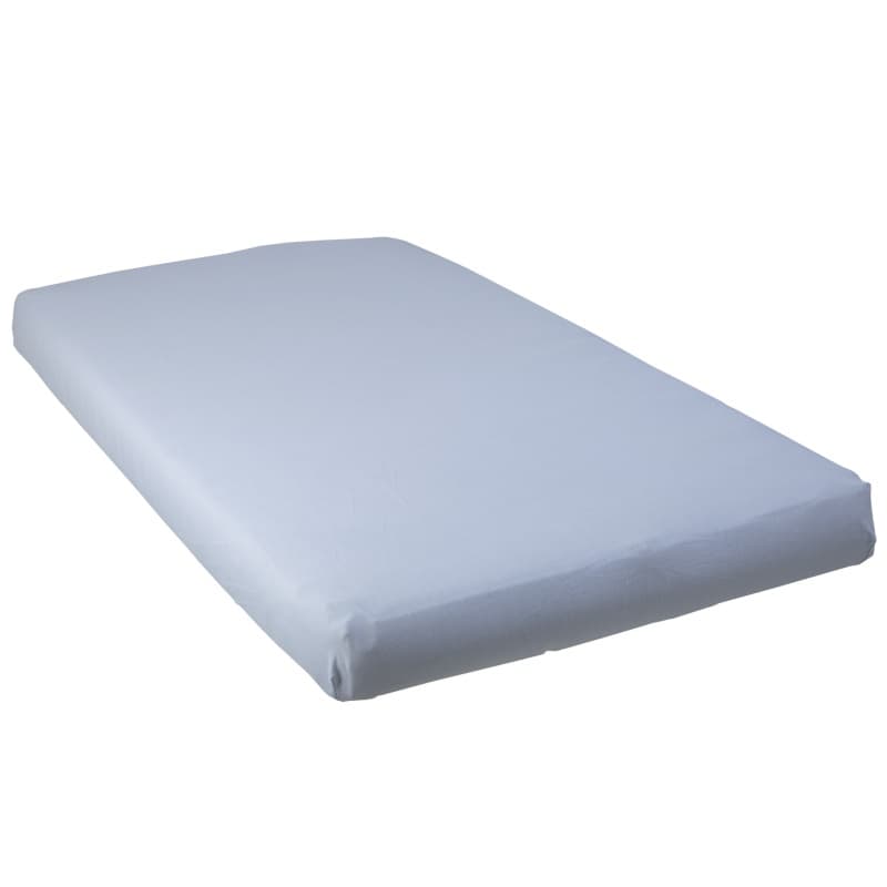 Drap Housse Bleu Ciel - 60x120cm - Jersey Carde 13