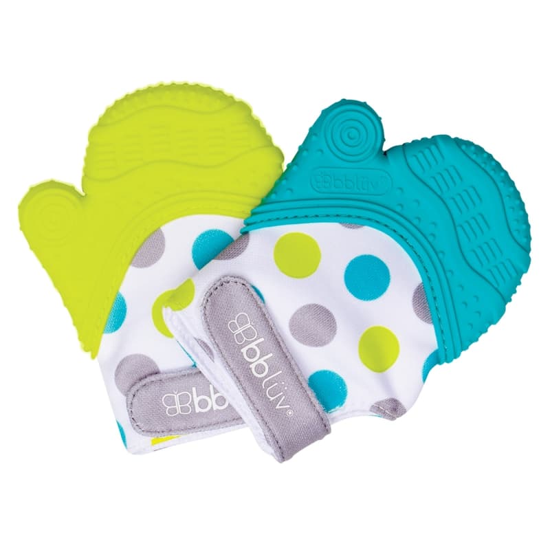 Gluv Mitaine de Dentition pour Bebe Lime, bblüv lime — vue 6 sur 8