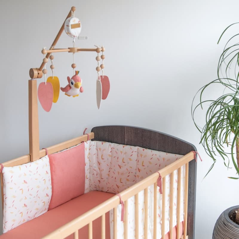 Tour de Lit Adaptable 30x180 Cm Happy, happy domiva 30x180 cm