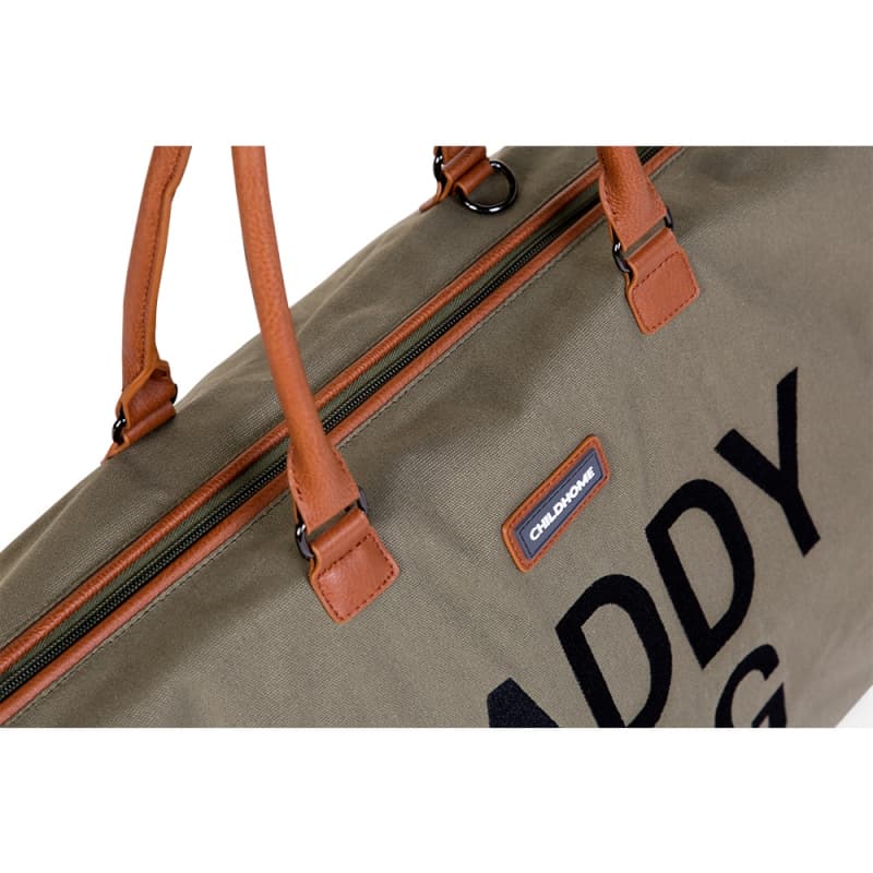 Daddy Bag Canvas, sacs a langer kaki — vue 4 sur 4