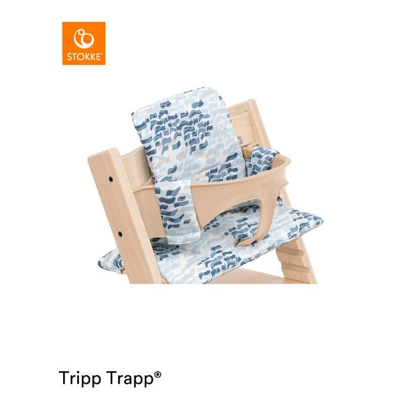 Tripp Trapp Classic Cushion, waves blue stokke 2023