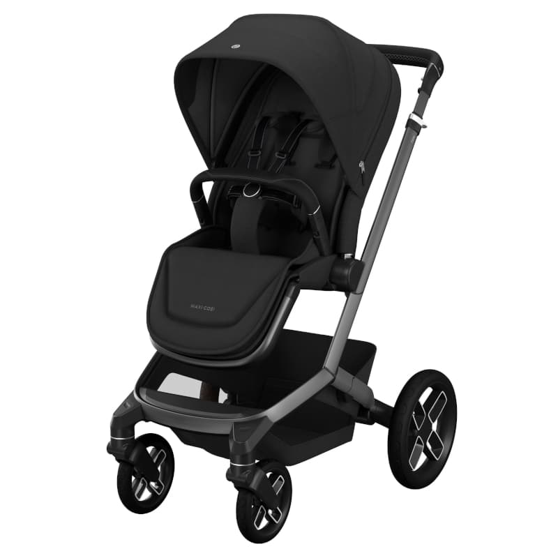 Fame Twillic (dark Frame + Black Wheels + Black Leather), black maxi cosi 24/09 — vue 1 sur 5