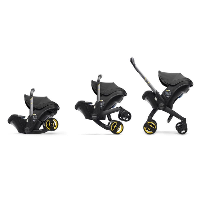 Doona+noir Nitro, siege auto et poussette 2 en 1 doona — vue 3 sur 4