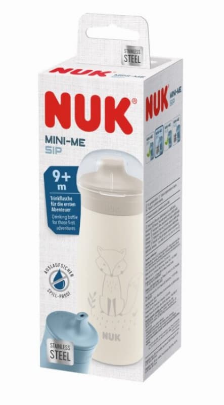 Tasse Mini Me Sip Inox, beige 300ml 9m+ nuk — vue 1 sur 2