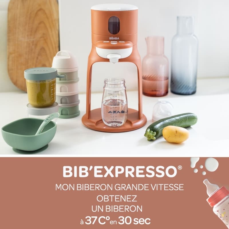Bib Expresso, terracotta beaba — vue 2 sur 5