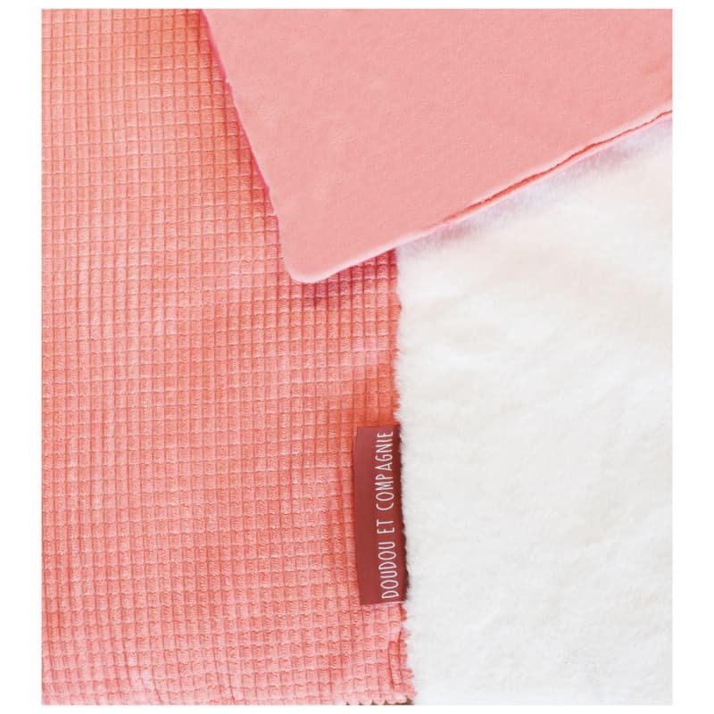 Tapidou Mosaique Corail/blanc, accessoires dc corail 100x100 2021 — vue 4 sur 4