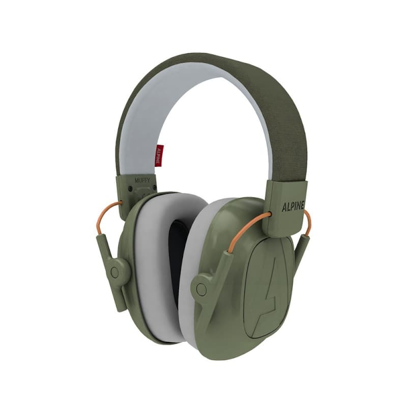 Casque Antibruit Enfant Muffy - Vert, protections auditives - casque anti bruit alpine 12cm x 10,5cm x 12,5cm — vue 1 sur 3