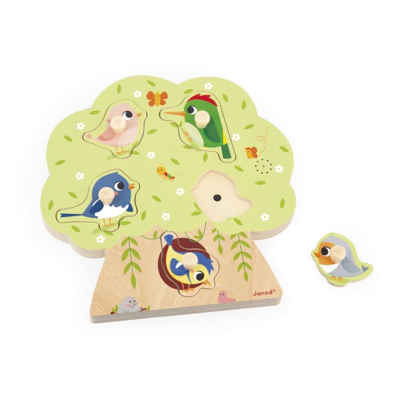 Puzzle Sonore Oiseau, janod — vue 6 sur 9