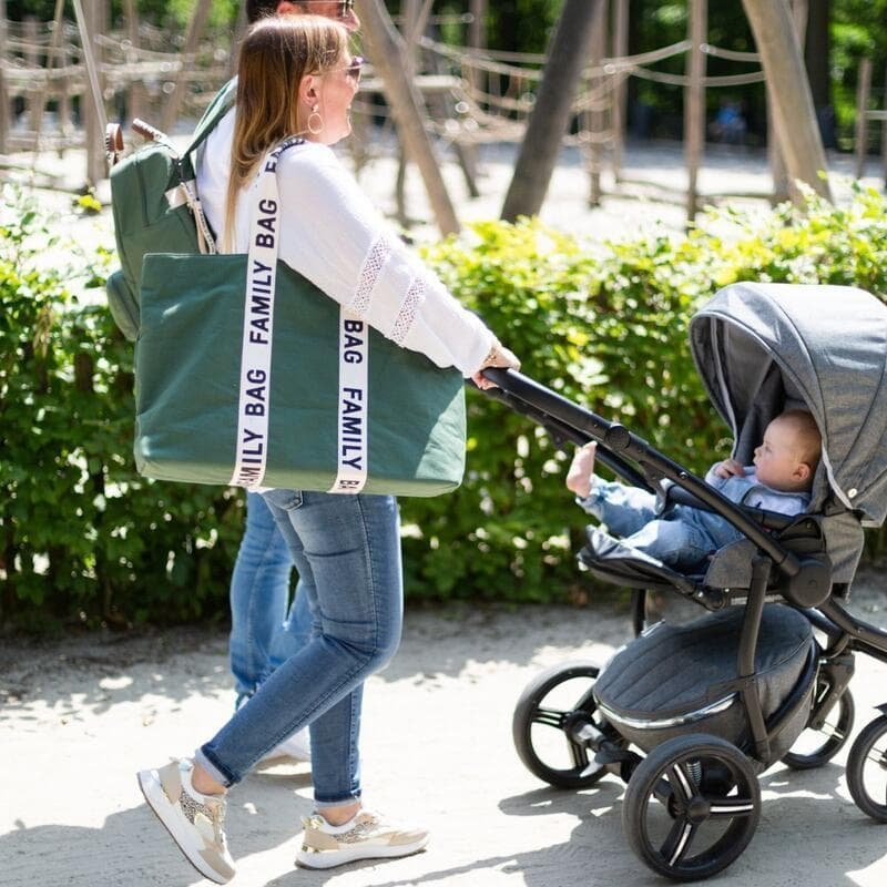 Family Bag Sac a Langer - Signature, green childhome — vue 1 sur 5