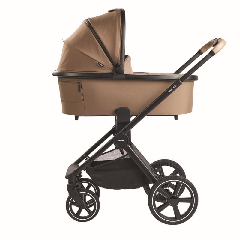 Nacelle Crios 4.0 Taupe, roulant pericles taupe — vue 3 sur 5