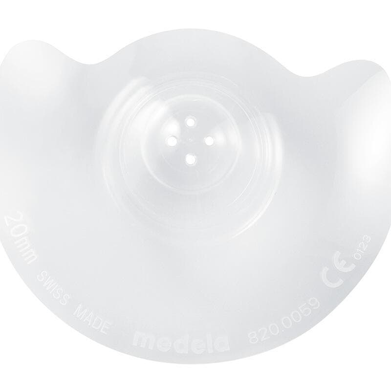Bouts de Sein Contact Taille (boite de 2), transparents l medela h-24 — vue 1 sur 2