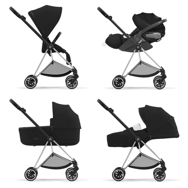 Mios 2022 Chassis Chrome Black, cybex platinum 2022 — vue 5 sur 5