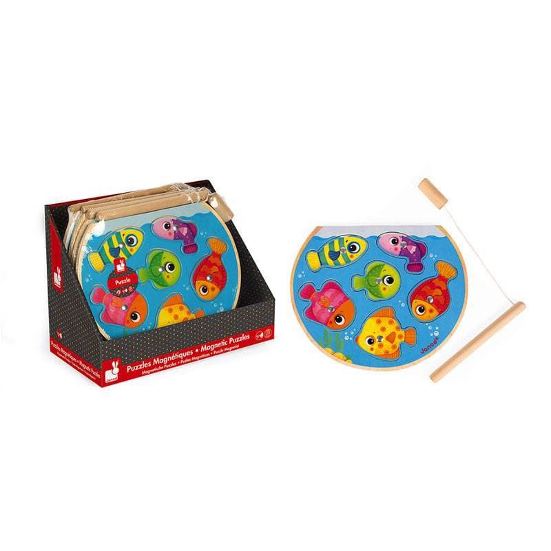 Puzzle Speedy Fish, puzzles janod multicolore — vue 2 sur 4