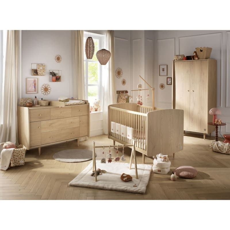 Commode Buffet, chene vintage my love sauthon — vue 5 sur 5