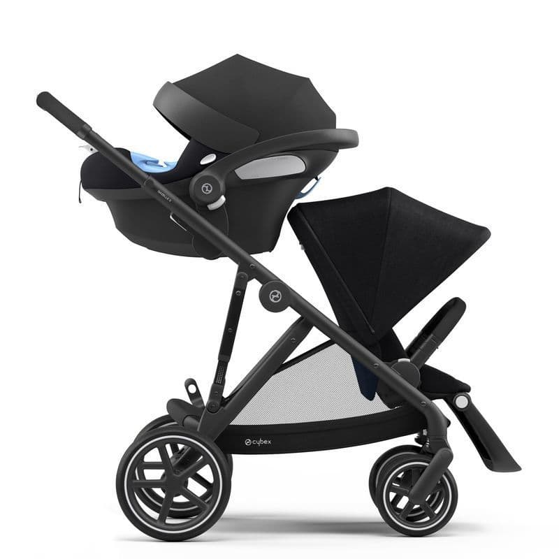 Poussette Gazelle S Blk Deep Black, gold 2021 — vue 1 sur 5