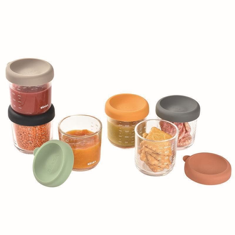 Coffret Portions Verre X6, color mix beaba — vue 3 sur 3