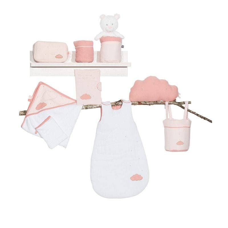 Lot de 3 Panieres Gigognes Rose Lily Poudree, lily poudree sauthon baby deco rose blush - rose p — vue 2 sur 2