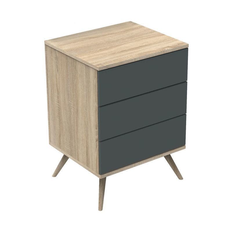 Lit Combine Evolutif Gris Volcan Boreale, boreale gris volcan sauthon original 181 x 103 x 68 — vue 4 sur 5