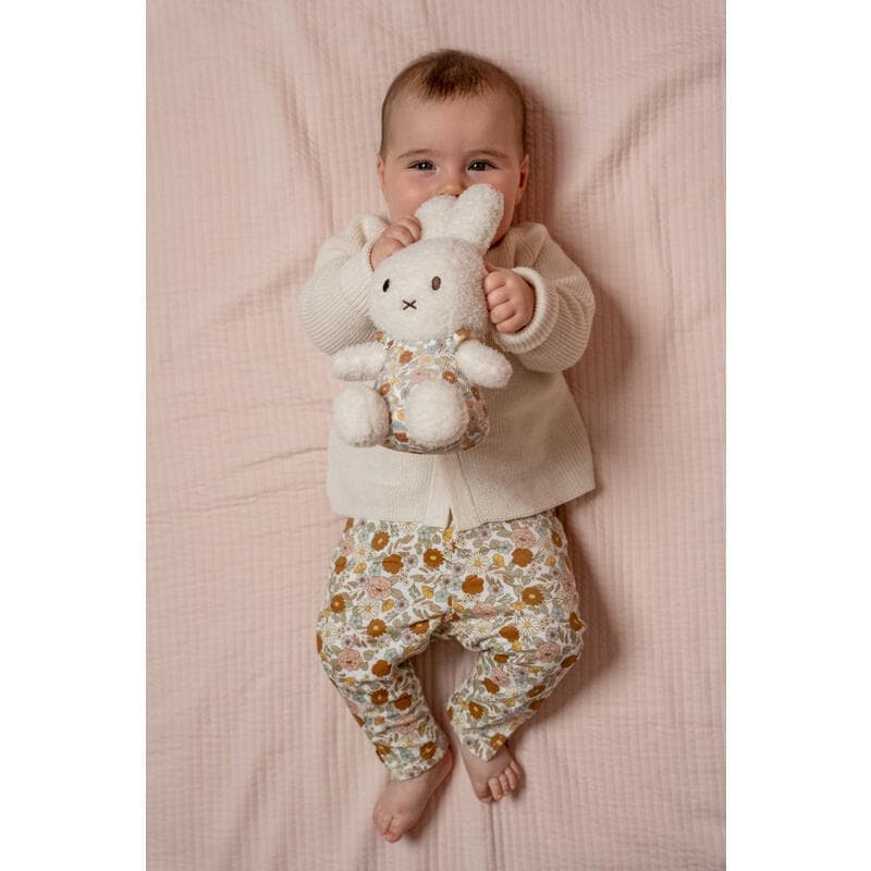 Peluche Vintage Flowers, multicolore 25cm miffy little dutch 05-24 — vue 1 sur 3