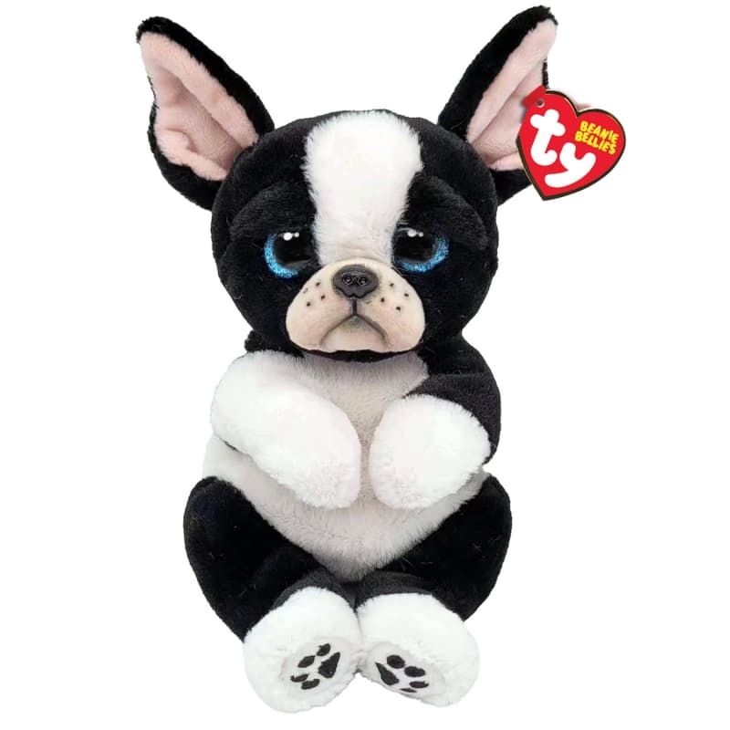 Beanie Bellies Medium - Tink le Chien, beanie bellies ty noir, blanc 16 x 20 x 30 collection 2023