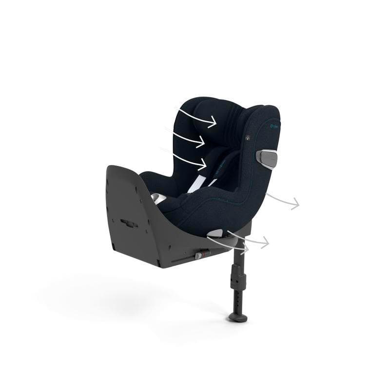 Sirona T I-size Tissu Plus - Nautical Blue | Cybex, cybex platinum cybex bleu 71x43x67 cm — vue 1 sur 6