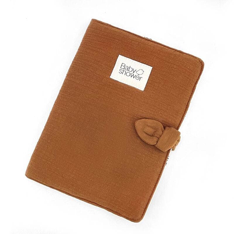 Protege Carnet de Sante Knot Caramel Powder, 2022