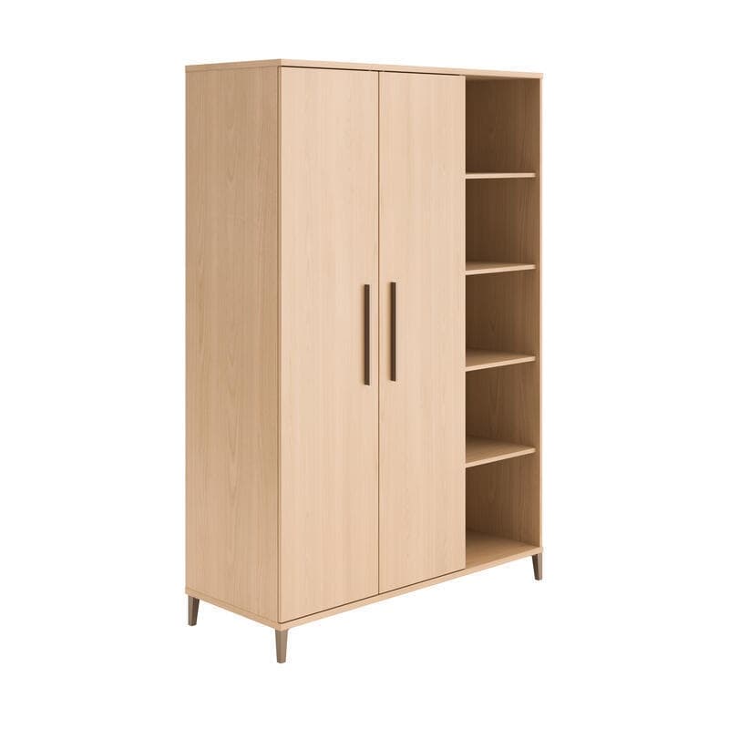 Niel Armoire 2 Portes, Ouvert, scandinavian wood b/p/h 130.4/194.5/52.4