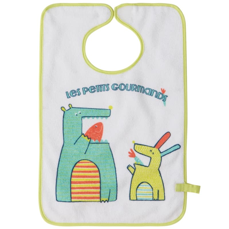 Bavoir 2eme Age, gourmands babycalin