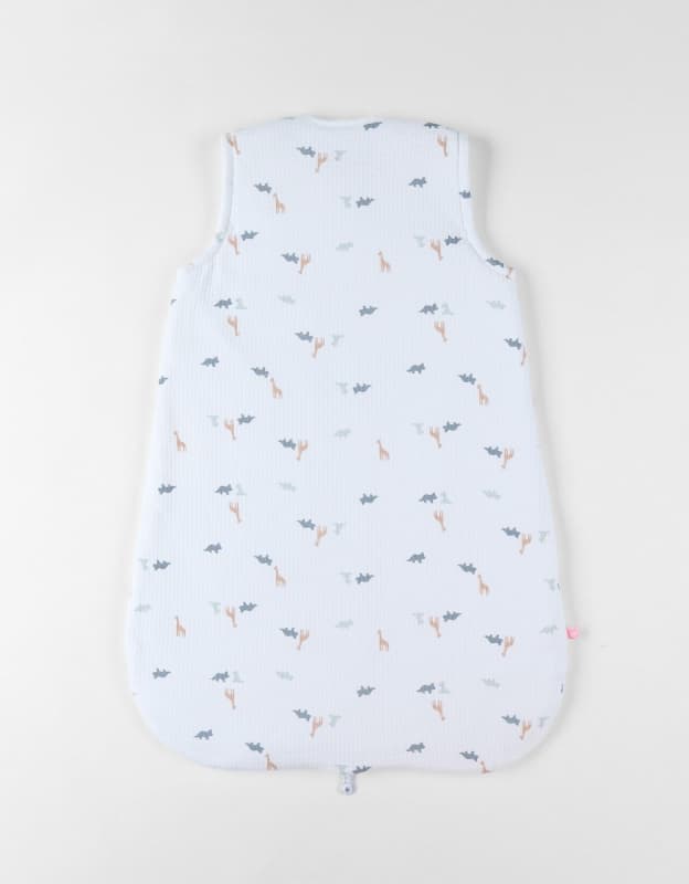Gigoteuse Jersey Gaufre Ouatine Funny Dino, 70cm mix_match noukie 's permanent — vue 3 sur 4