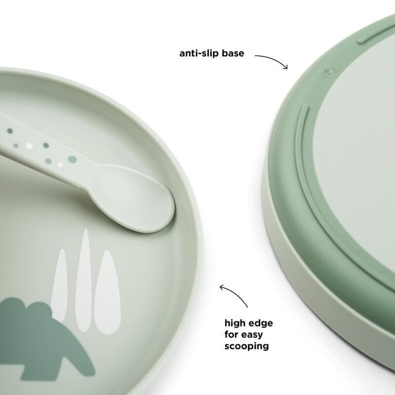 Foodie Assiette Croco, vert done by deer news june 2023 — vue 2 sur 5