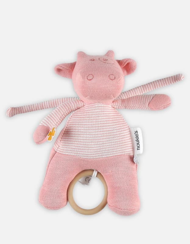 N-p-l Lola Rose Mini-musical Coton Bio, rose permanent — vue 1 sur 5