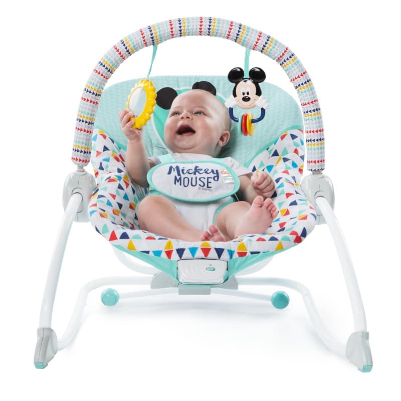 Transat Mickey Mouse Happy Triangles (0-18kg), disney baby multicolore — vue 2 sur 4