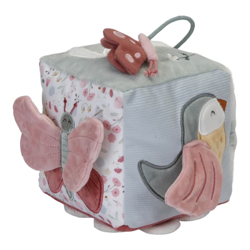 Cube Activites Doux, rose 0m+ flowers & butterflies little dutch 05-24 — vue 2 sur 3