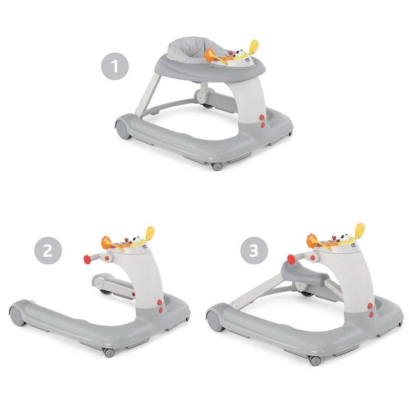 Trotteur 1 2 3, silver — vue 2 sur 4