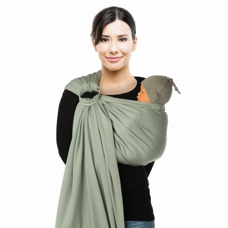Babylonia Baby Carriers - Echarpe de Portage sans Noeud Bb-sling - Grey Violet, babylonia bc - bb sling babylonia — vue 2 sur 2