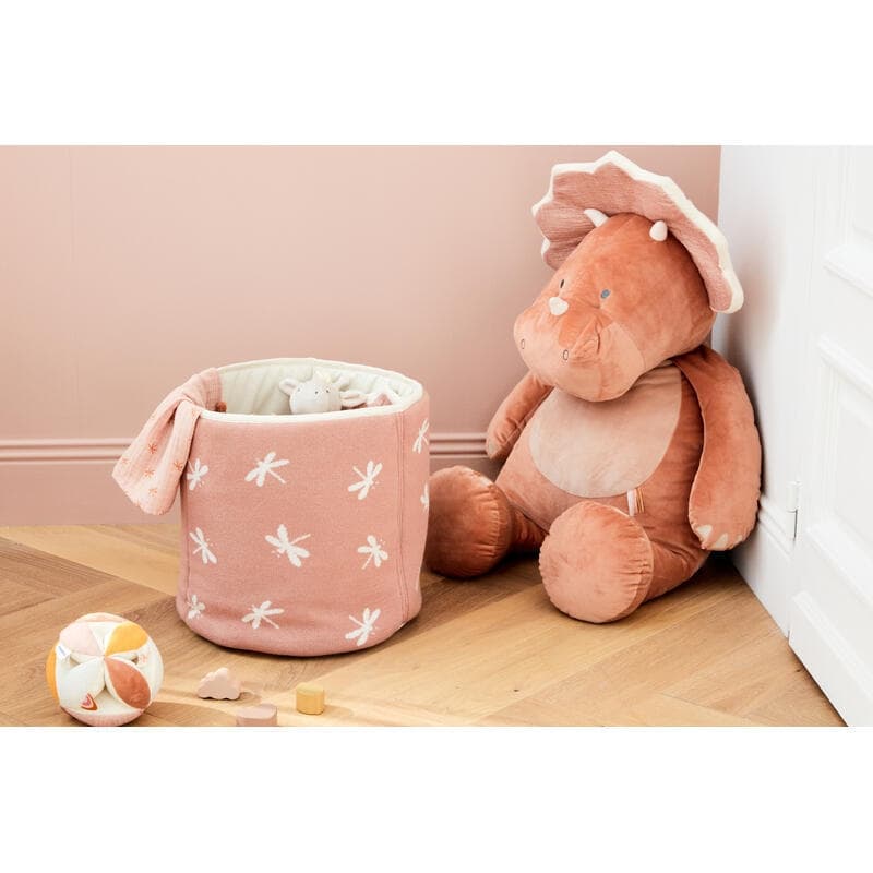 Pop Panier Rangement Coton Recycle, popsie noukies rose permanent
