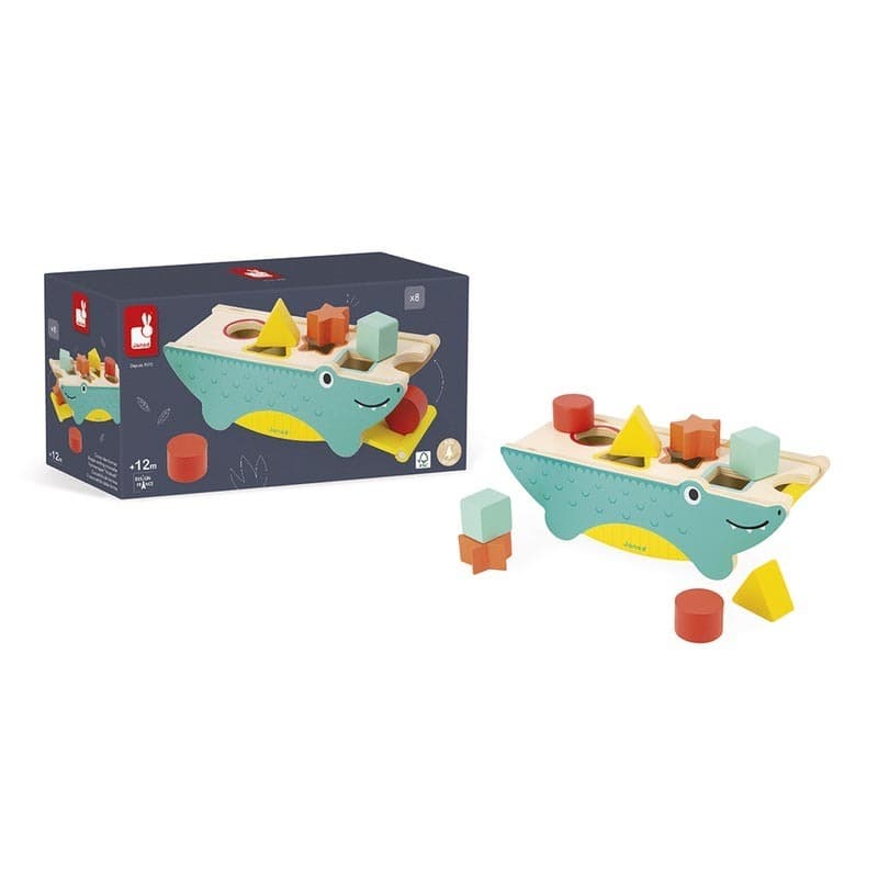 Croco des Formes, jouets d'eveil janod 2022 — vue 2 sur 5