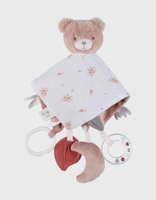 Vf Doudou d'Activite - Lily, rose vintage flowers noukie's — vue 1 sur 3