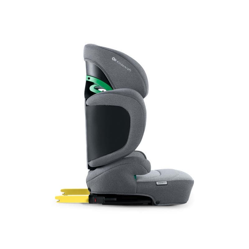 Siege Auto Xpand 2 I-size+isofix Systeme, gris 100-150cm kinderkraft — vue 3 sur 4