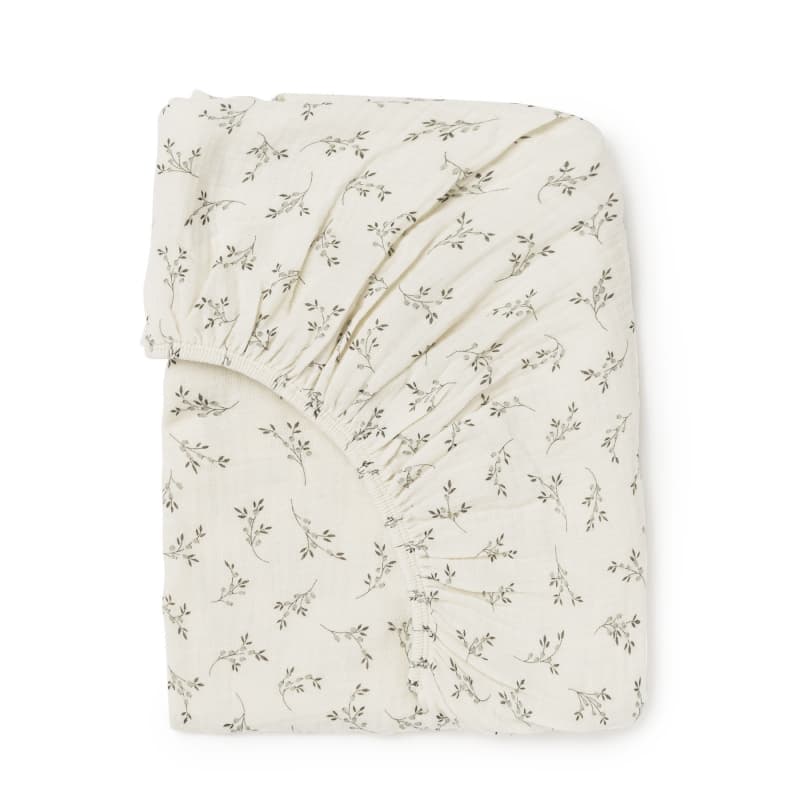 Housse Matelas Langer, olive bloom ah23 — vue 4 sur 4